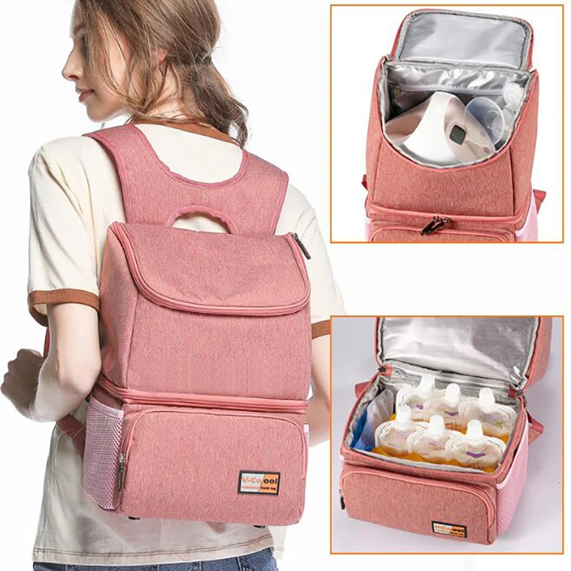 Baby Insulation Backpack Milk Warmer Bag Mummy Storage Bags Kids Food Thermal Bag - AliExpress