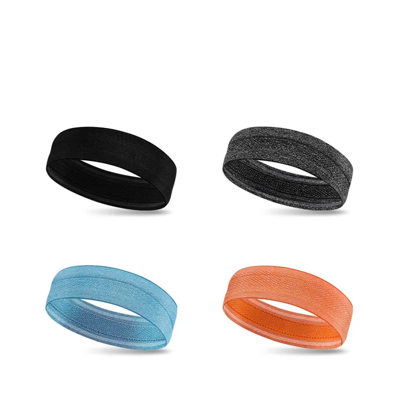 Description Picture 5 of itemWorkout Sweatband Yoga Running Fitness Sports Headband Cycling Tennis Hair Band Non Slip Moisture Wicking Headband Women Men