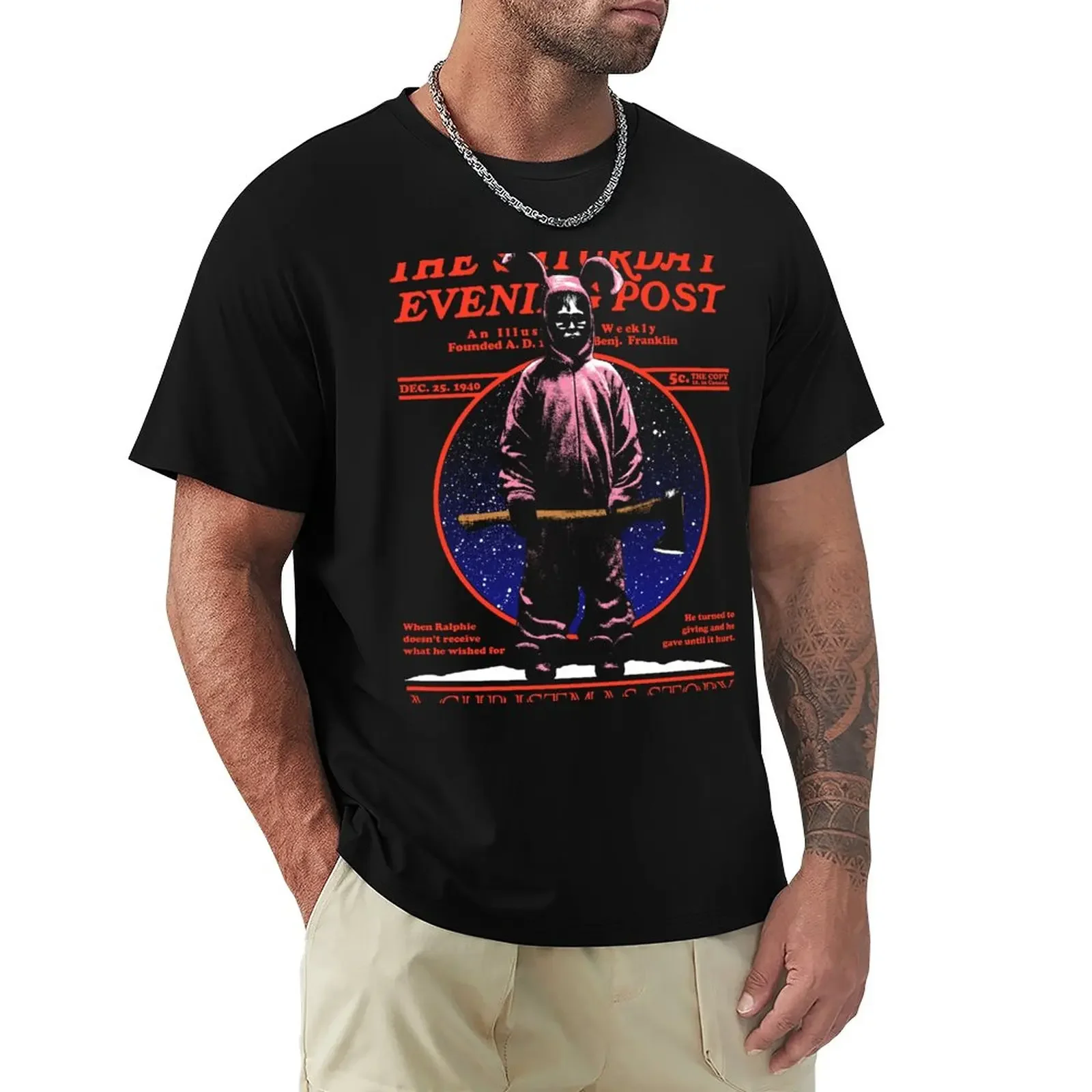 

A Killer Christmas Story. T-Shirt boys animal print quick drying men workout shirt