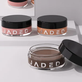 Heallor Cream Peach Eyeshadow Cream Matte Low saturation Eye shadow Blush Pink Orange Earth color Makeup Autumn and Winter Color - Thumbnail 6