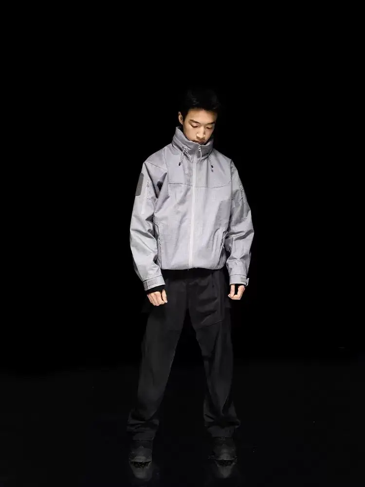 Catchus 25aw Dual form three-dimensional cutting curved knife pants solotex material techwear gorpcore -