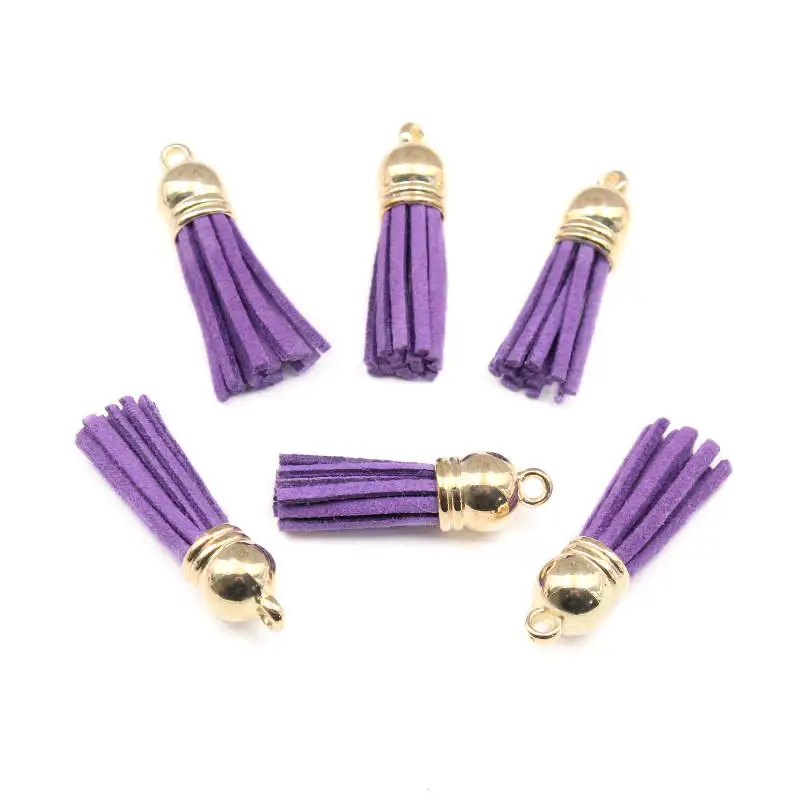 20-50Pcs/Lot Suede Tassel Fringe for DIY Clothing Package Key Chain Bag Findings Pendants Crafts Handmade Jewelry Making Accessories tassel fringe,tassel decoration,tassel accessories,tassel trim,mini tassels