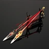 Genshin Impact Sword Keychain Alloy Weapons Skyward Blade Metal Key Rings Collections Katana Samurai Game Peripherals Gifts Toy 3