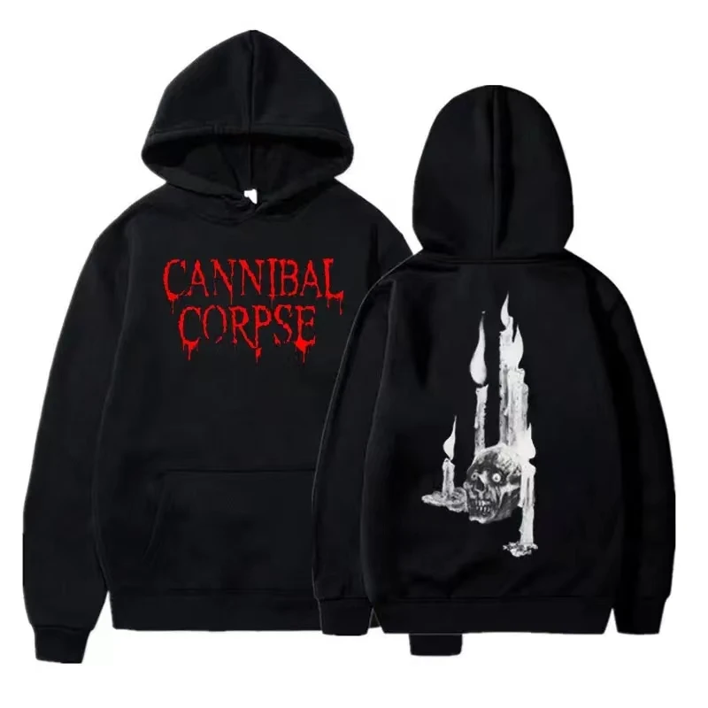 

Boy Girls Brutal Death Metal CANNIBAL CORPSE Print Hoodie Sweatshirt Band Name Logo Hipster Pullover Unisex CANNIBAL CORPSE H