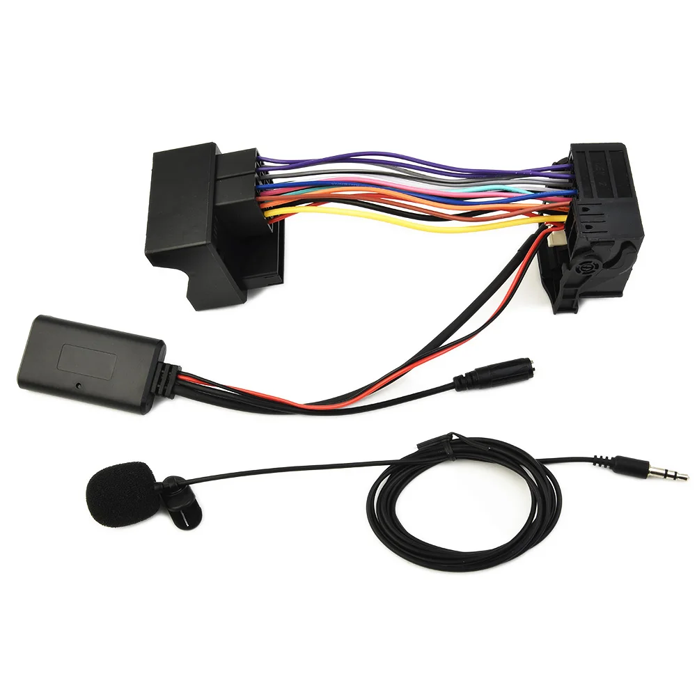

Black shell Cable Adapter Accessories Audio Parts E80 E81 E82 E90 MA2266 For BMW E64 E60 E66 MIC Bluetooth 5.0 Replacement New