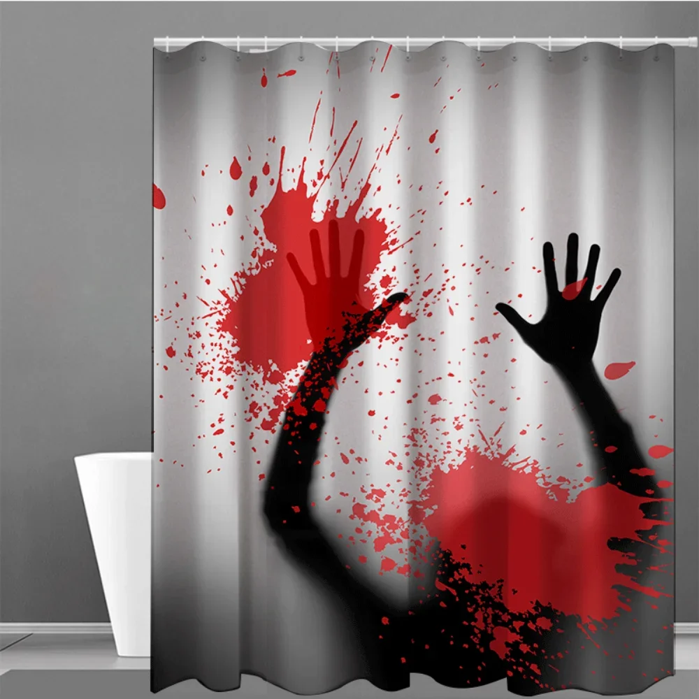 Tenda da doccia gotica, stile anime, stile gotico, decorazione per il