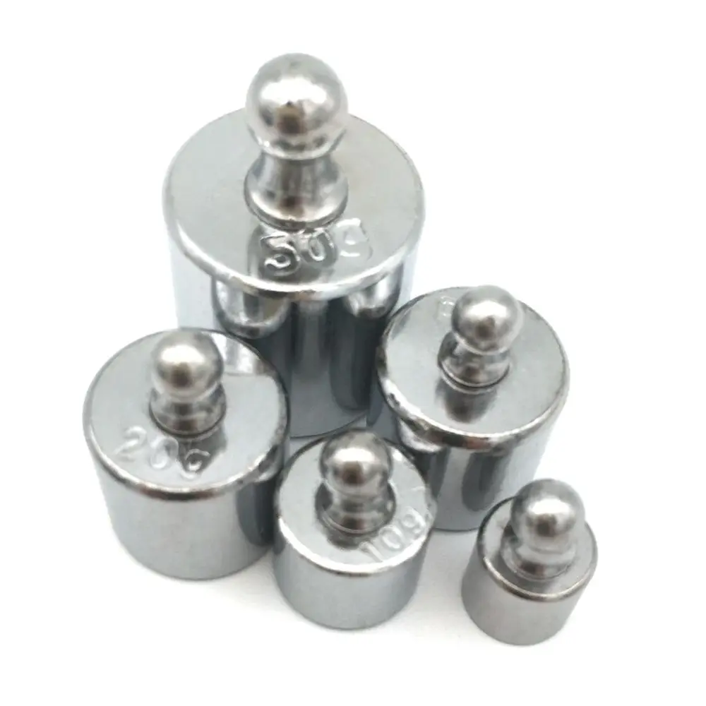 Precision Calibration Weight Digital Scale Set Kit with Tweezers For Weight Scale Tools Include 50g 20g 10g 5g 5pcs