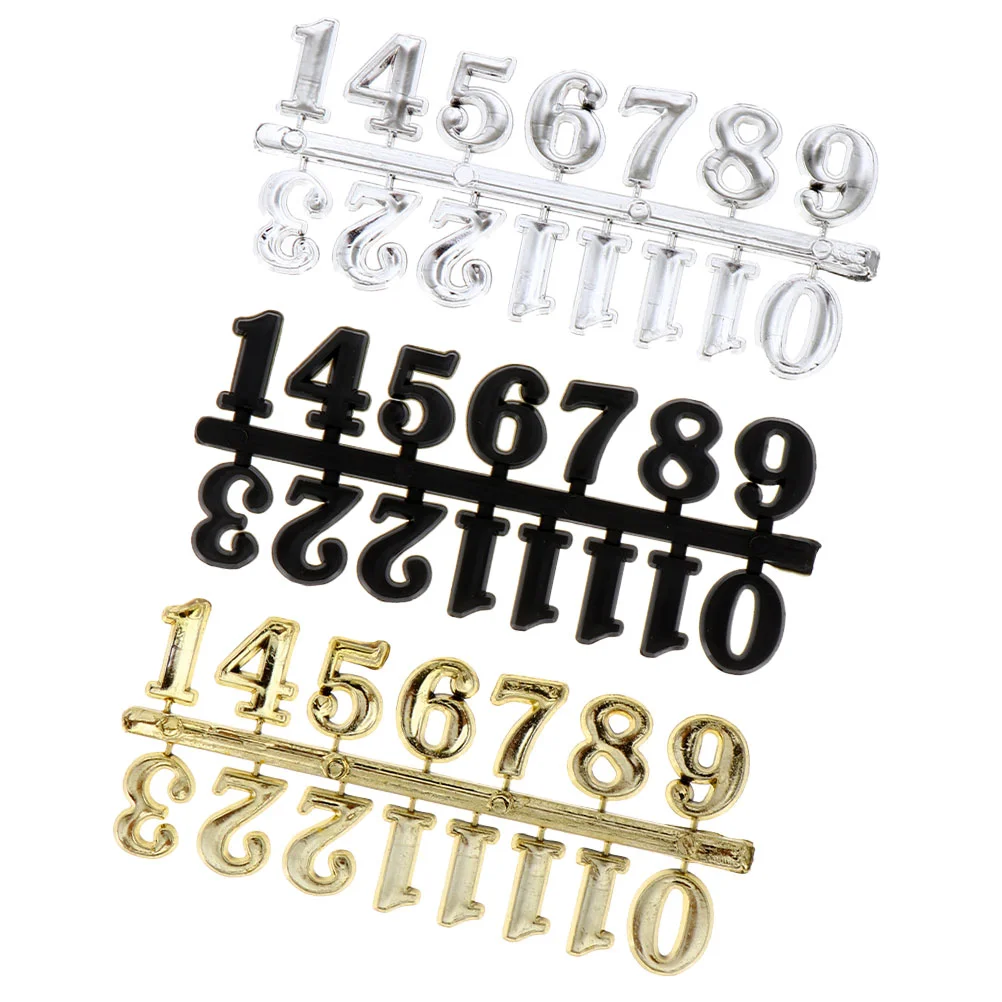 

Clock Numbers Digital Number Diy Kit Replacement Wall Arabic Accessories