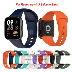  iPartsonline Strap Compatible for Xiaomi Redmi Watch 3 Active  Smartwatch Magnetic Silicone Watch Band Sport Replacement Wristband Bracelet  : Cell Phones & Accessories