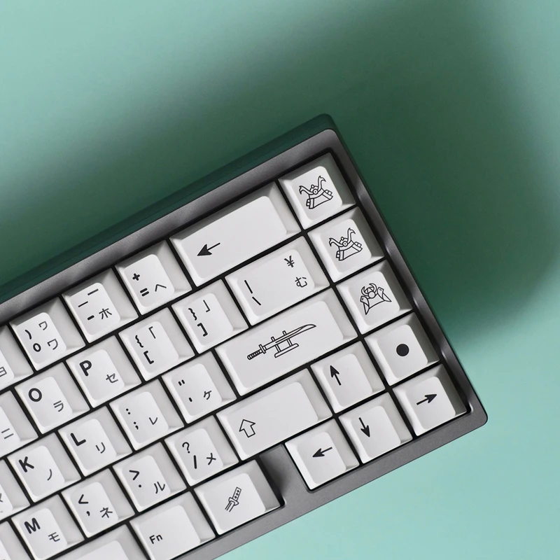 Pbt Dye-subbed Keycaps para Teclado Mecânico Interruptor mx Perfil Cereja Gmk Honor Key Caps 1.75u 2u Shift Set - Imagem 5