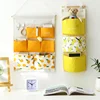 Creative Wall Hanging Storage Bag Fabric Storage Door Hanging Bags for Sundries Cosmetics Wall Pouch Wardrobe Organizer Hang Bag 5