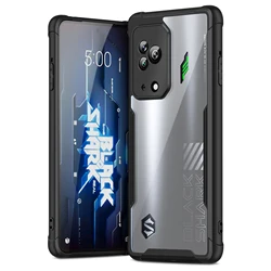 Luxury PU Leather Wallet Flip Stand Lanyard Shockproof Phone Cover for Xiaomi Black Shark 5 (1PCS)