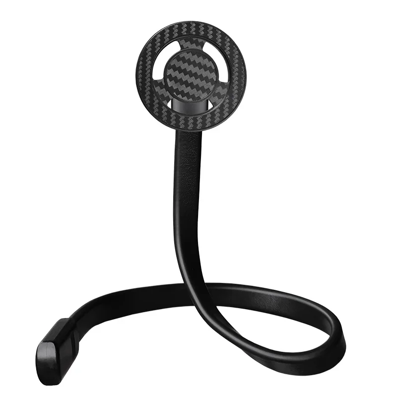 Flexibler magnetischer Telefonständer für iPhone 16 Pro, 360 Grad verstellbarer kabelloser Ladehalter mit Magsafe-kompatiblem