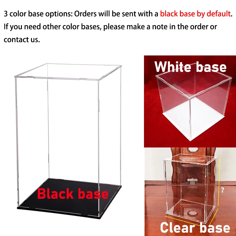 Vitrine für Minifiguren-Actionfiguren-Blöcke, transparente Minifiguren Vitrine für Minifiguren-Actionfiguren-Blöcke, transparente Minifiguren
