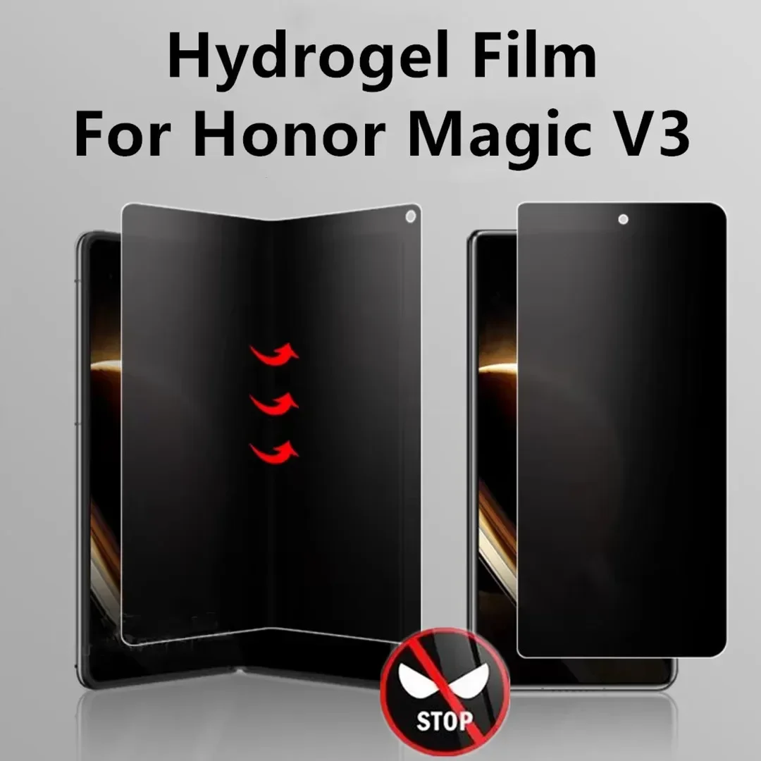 Advanced Anti-Shatter Privacy Hydrogel Screen Protector Film - Soft Clear Protection