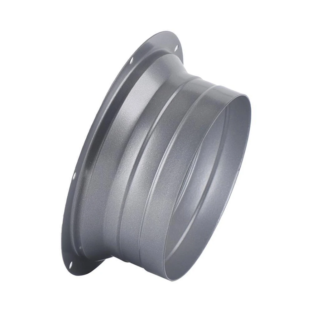 Round Pipe Air Vent Metal Flange 75-250mm Air Ventilation Hose Connector Exhaust System Vent Hardware Flange Connector Duct Pipe Connector