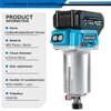 ONEKFYFD 6 Speeds Brushless Electric Hand Trimmer Cordless Wood Router Engraving Slotting Diy Tools for Makita 18V Battery 2