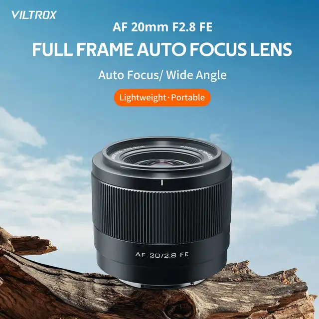VILTROX 20mm F2.8 Sony E Nikon Z Camera Lens Full Frame Ultra Wide 