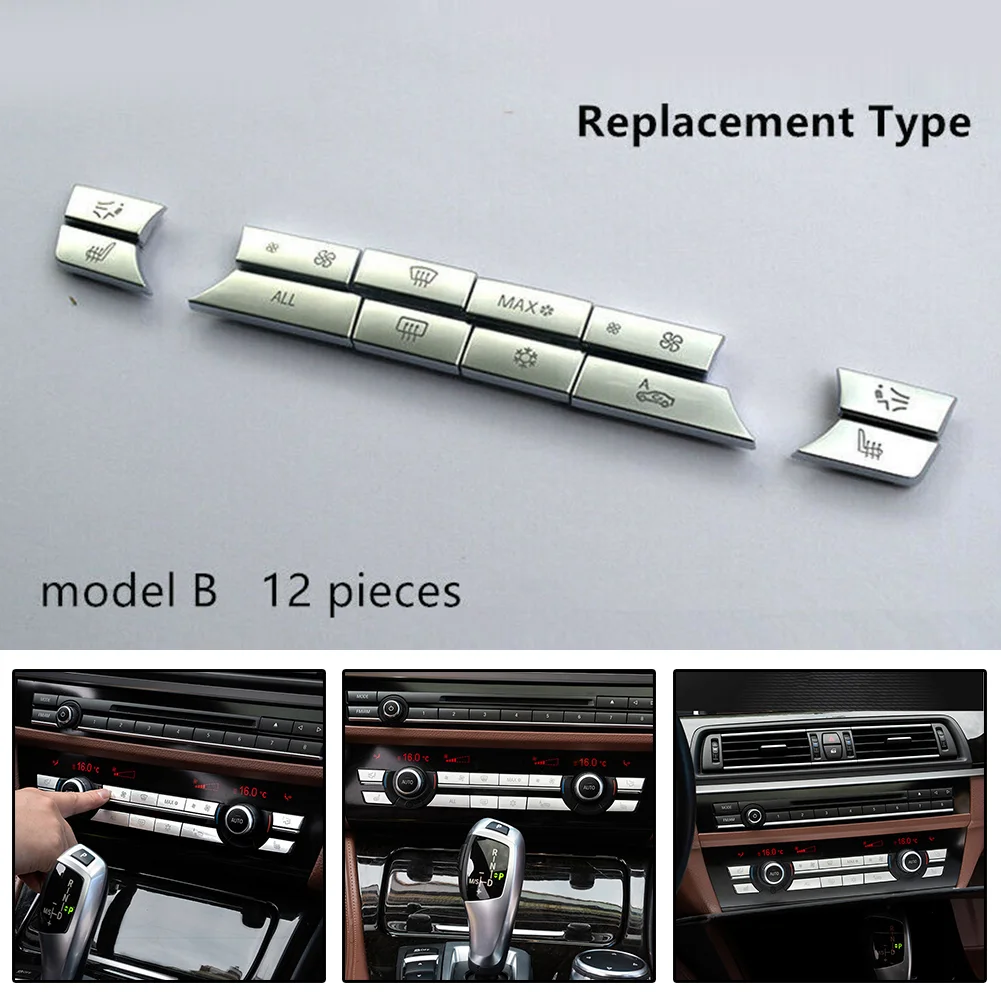 

12 шт., кнопки управления для BMW 5 6 7 F10 F07 F01 F06 F12 520i/523i/528i/528i XDrive/530i/535i/535i