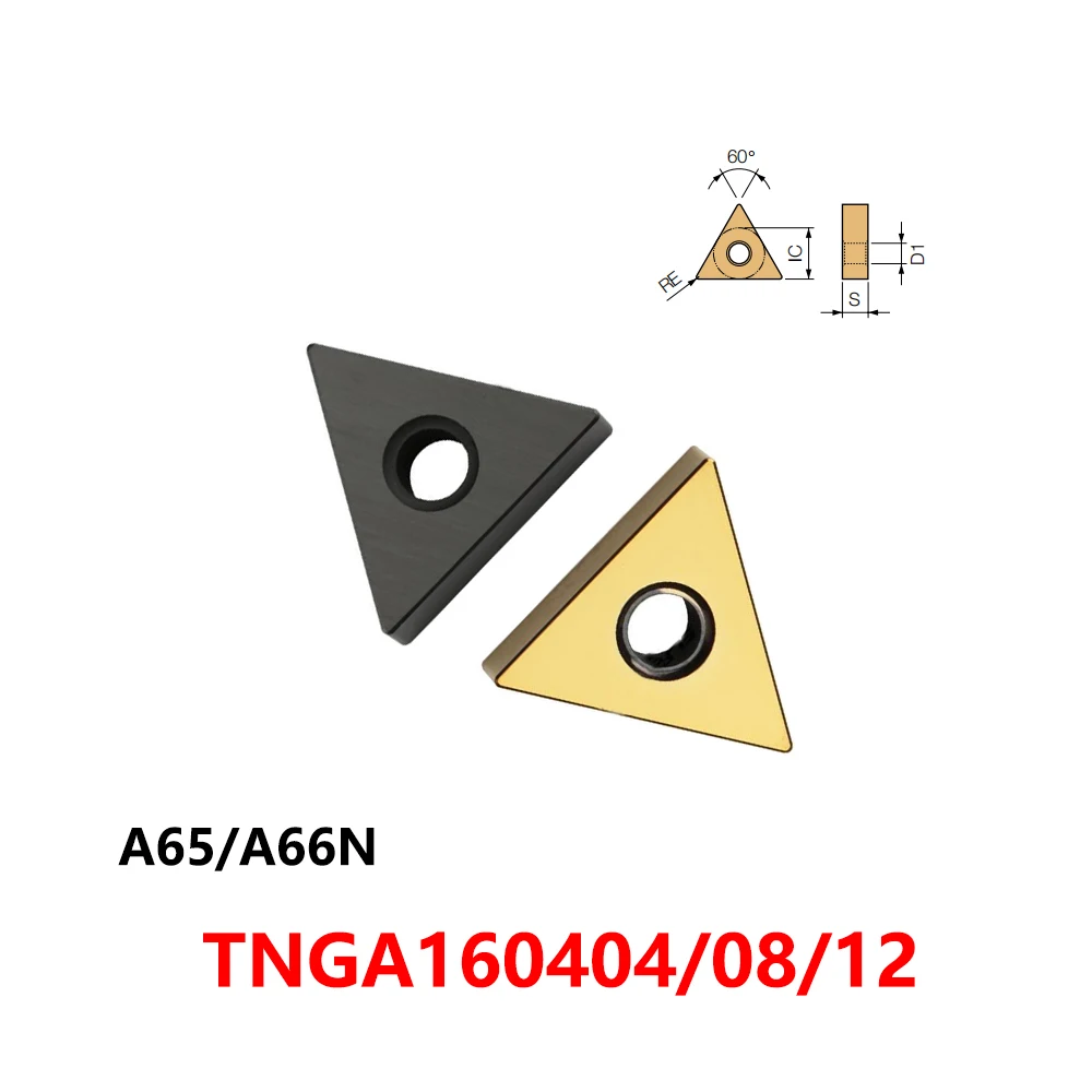 

Original TNGA160404 TNGA160408 TNGA160412 A65 A66N Carbide Inserts CNC Lathe Cutter TNGA 160404 160408 160412 Turning Tools Bar
