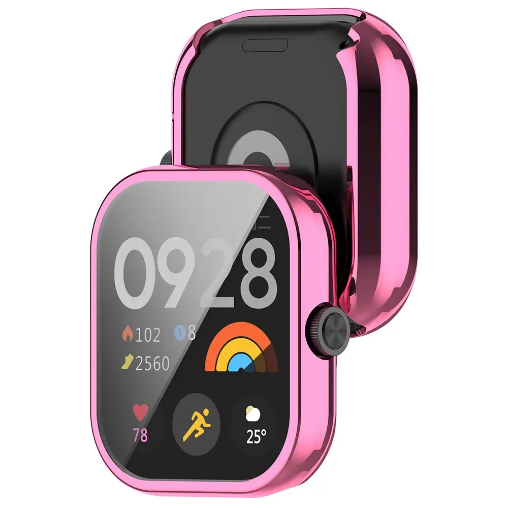 Premium Silicone Watchband and Case for Xiaomi Redmi Watch 4 - Stylish Replacement Strap with Protective Cover