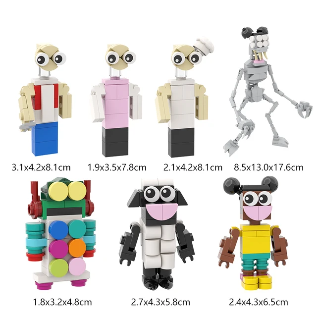 Model Building Brick Toy for Amanda the Adventurer Animation MOC Blocks Set  Gift