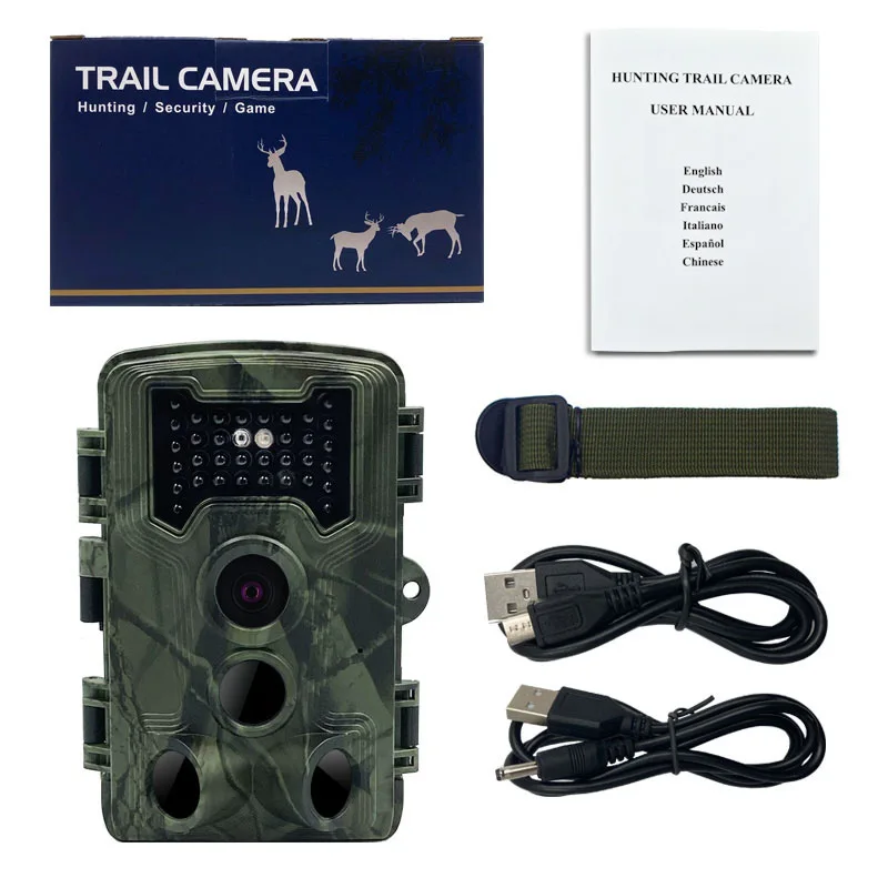 

PR1000 Trail Camera 36MP 1080P Waterproof PIR Infrared Hunting Camera With Night Vision Wildlife Cam Surveillance Tracking Camer
