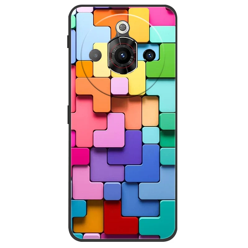 ZTE Nubia Focus Pro Black Silicone TPU Soft Phone Cover - Protective Back Shells