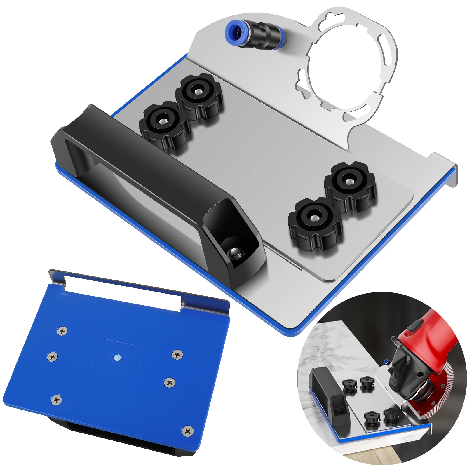 Angle Grinder Stand Tile 45 Degree Chamfering Tool Angle Grinder Fixed Holder Bracket Cutting Tile Ceramic Stone For 100 Type