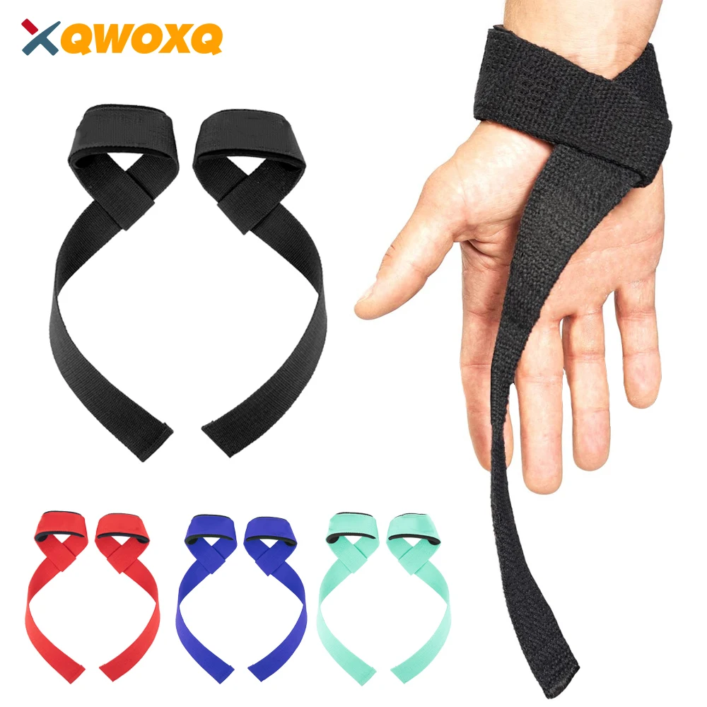 

1 Pair Gym Lifting Wrist Straps for Weightlifting, Bodybuilding, Powerlifting, Strength Training & Deadlifts for Men and Women