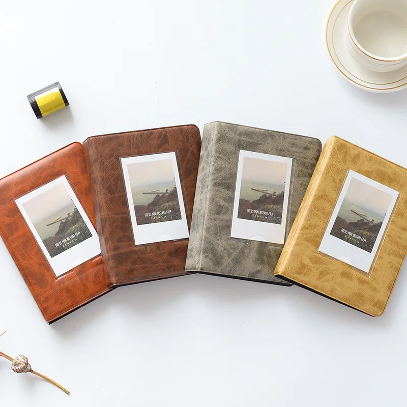

3 inch 64 Pockets Polaroid Photo Album Mini Insert Picture Storage For Fujifilm Instax Mini Film Korean Idols Photocard Holder