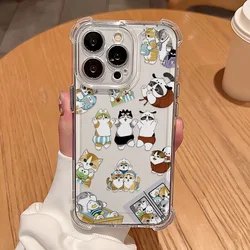 Adorable Mofusand Cat Phone Case - Stylish and Protective Design - Samsung A03 4G (TMSJ - TMS286L2502p1)