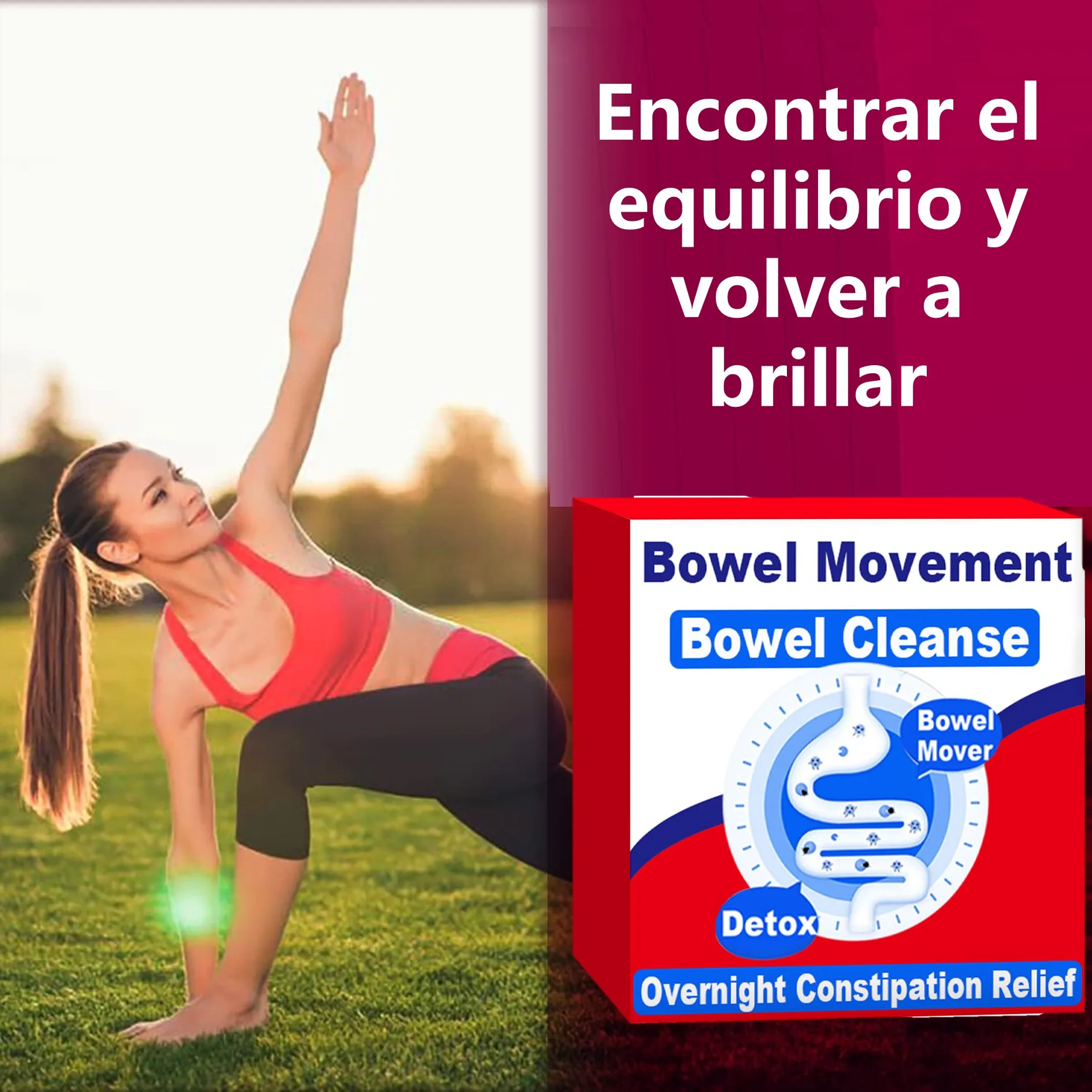 Fórmula de digestión sin esfuerzo para hombre y mujer, cuidado saludable, alivio rápido del estreñimiento, limpieza suave del Colon y calmante