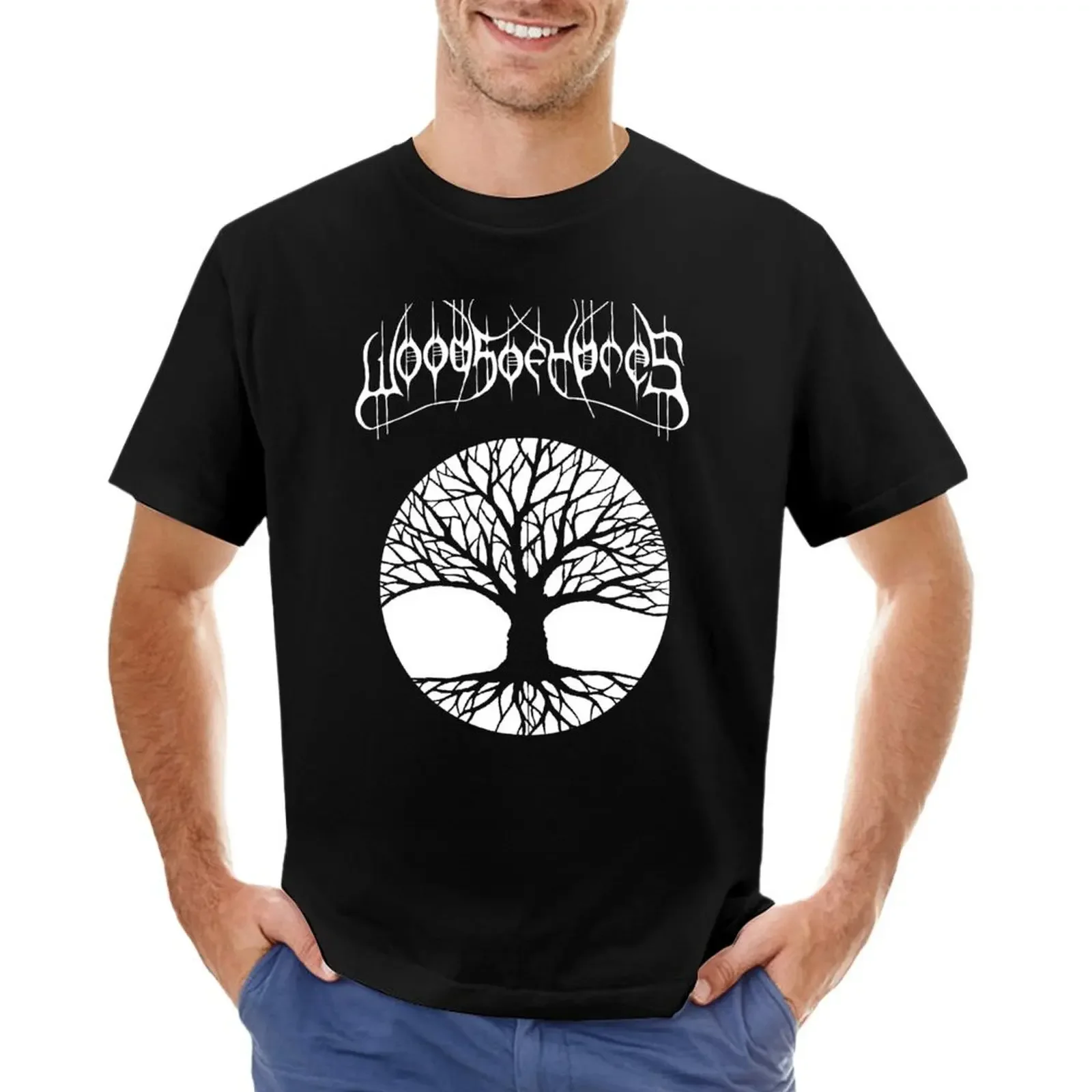 WOODS OF YPRES T-shirt Blouse Short sleeve tee anime clothes heavyweight t shirts for men