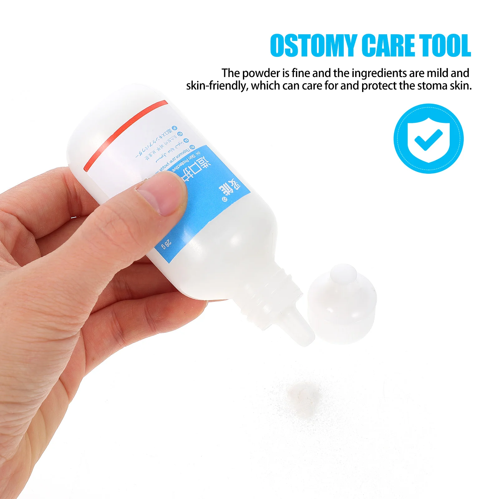 Ostomy Supplies Skin Care Powder Stoma Treatment Medical Tool Colostomy Bag Supply
