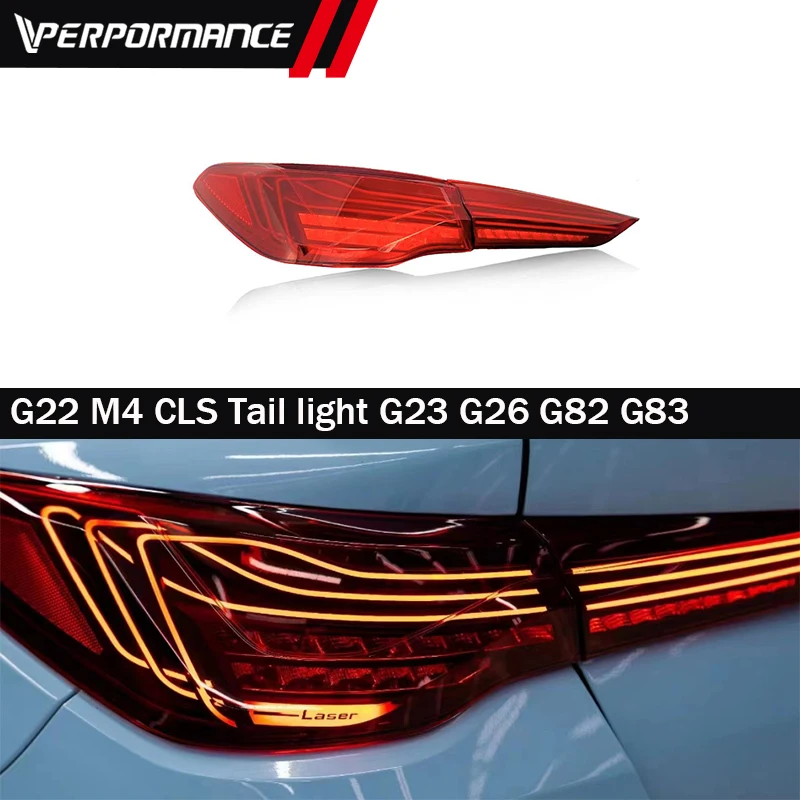 

4 Series Coupe G22 M4 CLS Style Led Tail Light G22 G23 G26 G80 G82 for 2020y+ Tail Lamp LED Laser Light Car Accessories