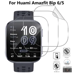 Clear HD Film Screen Protector for Smartwatch - 3 - Pack TPU Protective Cover Films (For Amazfit Bip 5)