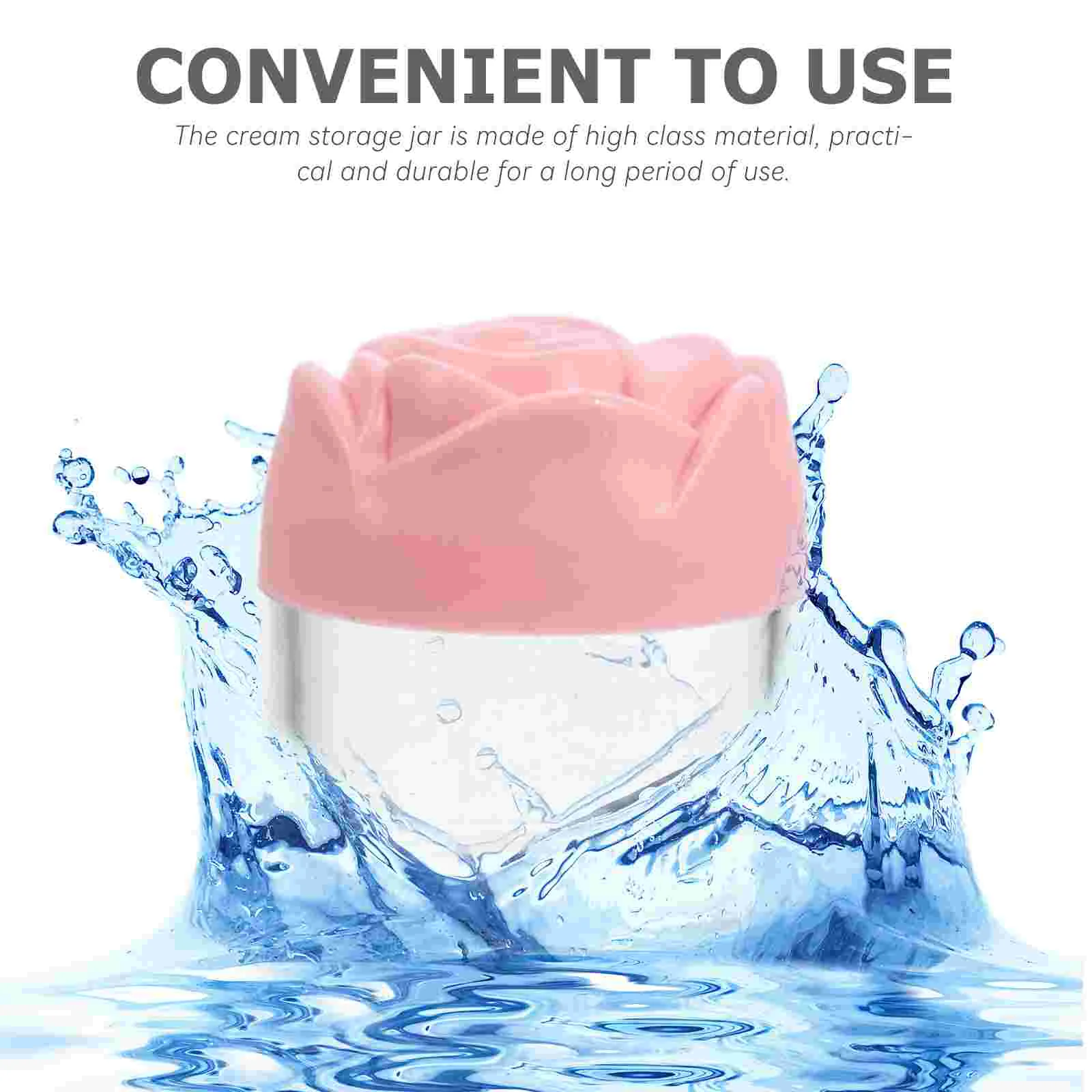12 Pcs Lid Cream Containers Refillable Sub Packing Jars Multipurpose Skincare Bottles Body Scrub Containers Facial