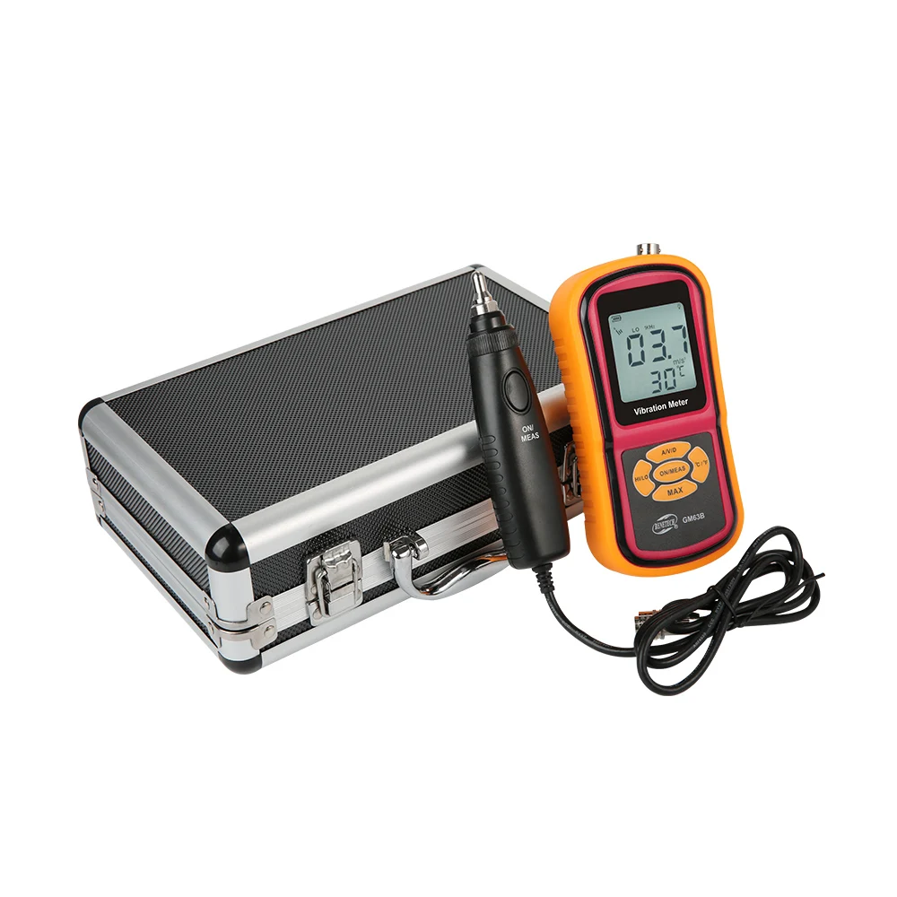 2024 GM63B  Digital Vibration Meter 0.1~199.9m/s2 Machinery Manufacturing, electric power metallurgy, general aerospace 5