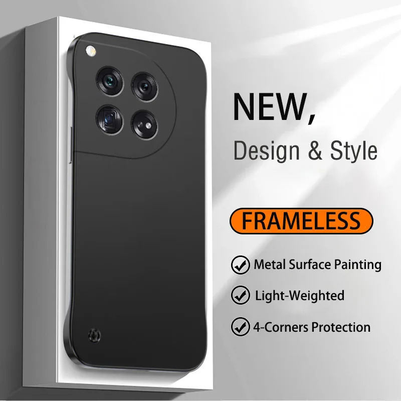 Luxury Metal Surface Ultra-Thin Frameless Phone Case