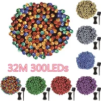 32M 300LED Outdoor Solar Garden Light String Lights Solar LED Light Waterproof Garden Decoration Wedding Party Christmas Tree 1