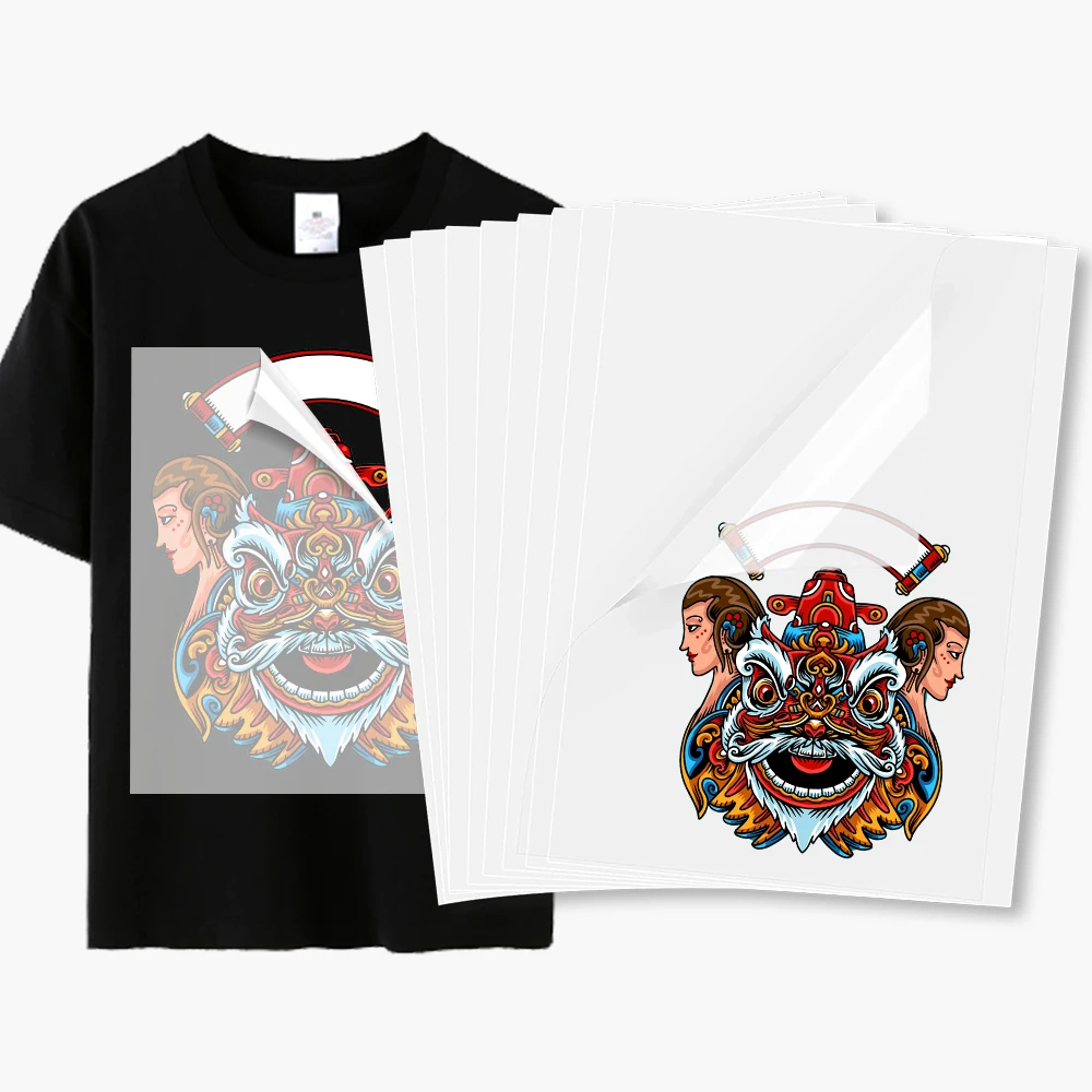 Dtf transfer film Colorsun 25/50/100 PCS DTF PET Film A4/A3 Direct to Film T-Shirt R1390 L1800 DX5 L805 Printhead DTF Printer Sheet