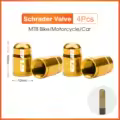 4pcs Golden-Schrader