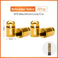 4pcs Golden-Schrader