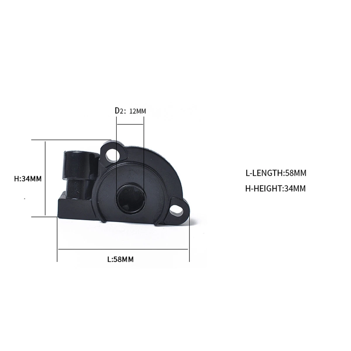 TPS Throttle Position Sensor for CHEVROLET CAPTIVA C100 CRUZE EPICA Matiz SPARK LACETTI 0.8 1.0 2.0 93740916 93 740 916 throttle position sensor