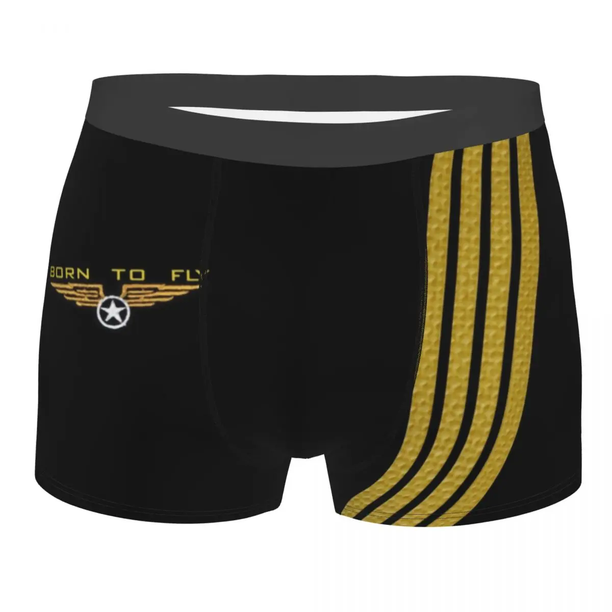 

Трусы-боксеры мужские летающие эластичные, модное нижнее белье для новорожденных и летающих пилотов, авиаторы