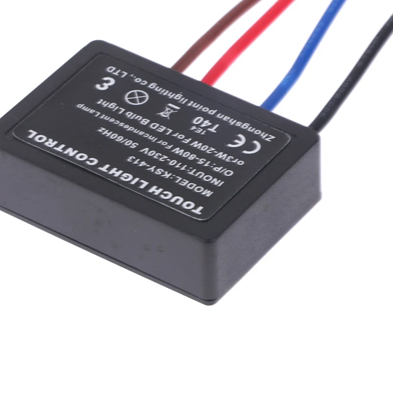 Description Picture 4 of itemAC110-230V Touch Light Switch Table Lamp Dimmer Control Module Sensor Touch Switch Compatible With Incandescent Lamps LED Sconce