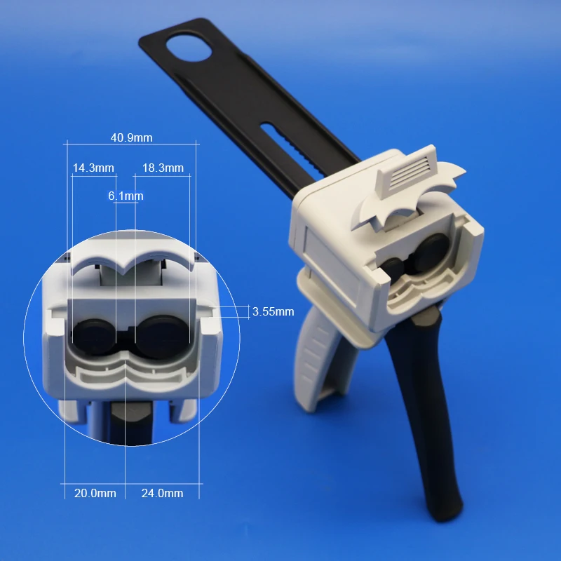 PISTOLA DOSATORE MANUALE PER CARTUCCE BICOMPONENTE 50 ML - Foto 9