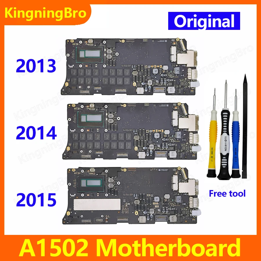 Tested A1502 Motherboard For Macbook Pro Retina 13 A1502 Logic Board i5 i7 8GB 16GB 2013 2014 2015 Years