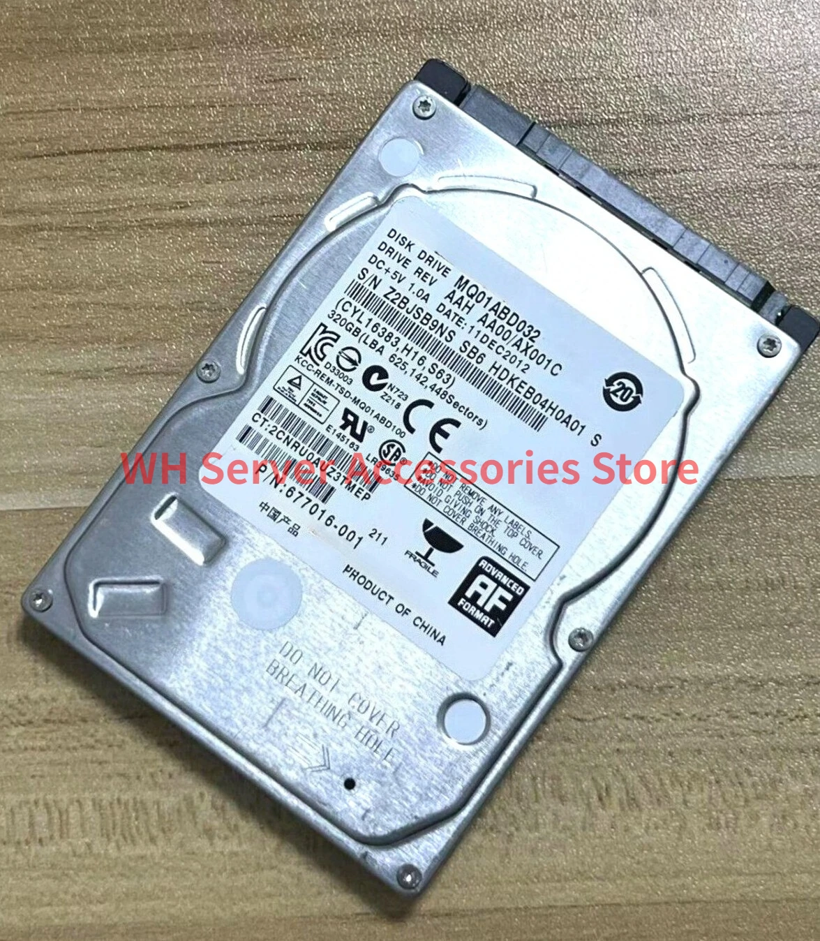 도시바 MQ01ABD032 320GB 5400RPM 8MB 2.5인치 SATA HDD 노트북 하드 디스크 드라이브